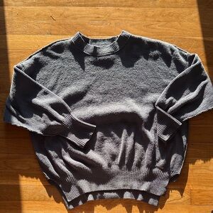 Abercrombie & Fitch Men's Crewneck Sweater in Charcoal